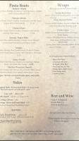 Main Street Bistro Espresso menu