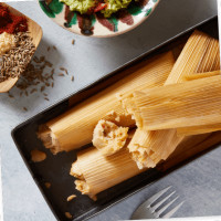 Delicious Tamales inside