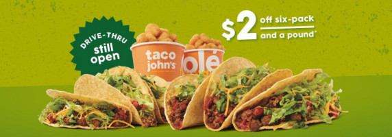 Taco John's food