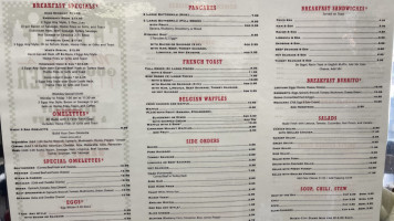 Mike's City Diner menu