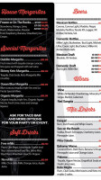 La Fiesta Chatham menu