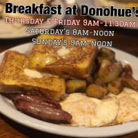 Donohue's And Grill food