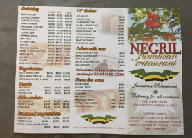 Negril Jamaican Restaurant menu