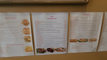 Yoong Tong Ii Thai menu