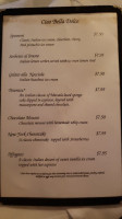 Maribella E Pizzeria menu