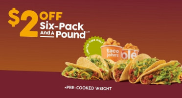 Taco John's food