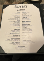 Crispi's menu