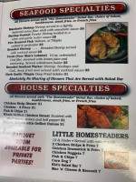 Homesteader menu