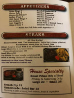 Homesteader menu