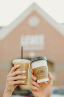 Levee Coffee Creamery food