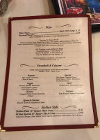 Gallo Pizza Italian menu