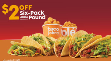 Taco John's food