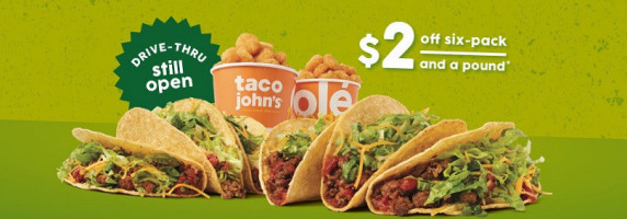 Taco John's food