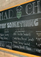 Mad Chef Craft Brewing menu