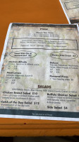 Poncho's Tavern menu