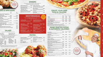 Amore Pizza Stoneham menu