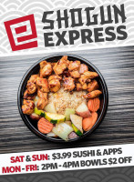 Sho Express Bowls Rolls food