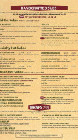 Two Cousins Pizza Ephrata menu