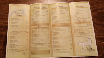 Folklore Coffee Co. menu