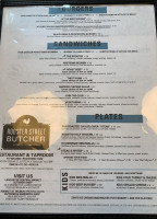 Rooster Street Butcher menu