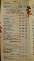 Mamma's Pizza menu