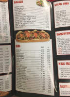 Sun Pizza menu