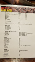 Morrell's Bbq menu