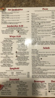 Hot-z Pizza menu