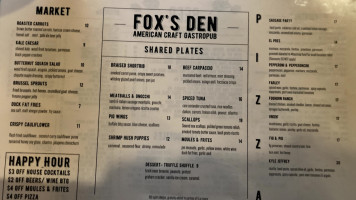 Fox's Den inside