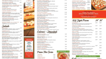 Margherita Pizza Of Bel Air menu