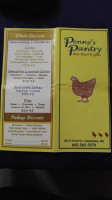 Penny's Pantry menu