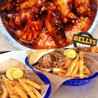 Bellys Bbq Open For Catering! food