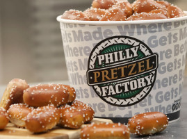 Philly Pretzel Factory food