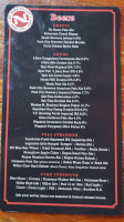 No Name Saloon menu