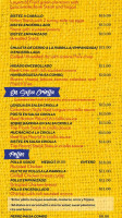 Tu Casa Restaurante Y Bar menu