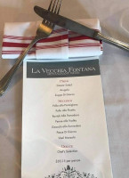 La Vecchia Fontana food