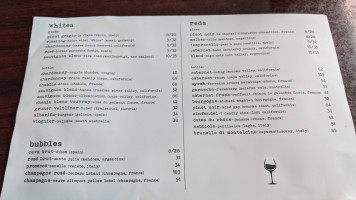 Metropolitan Kitchen Lounge menu