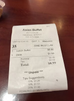 Asian Buffet food