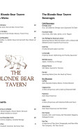 The Blonde Bear Tavern Cafe inside