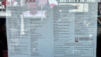 Le Thai menu