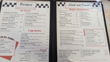 Mollie's Cafe menu