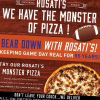 Rosati's Pizza food