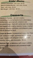 Queso Dee'as menu