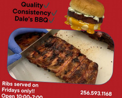 Dale's Bbq food