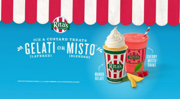 Rita's Italian Ice Frozen Custard food