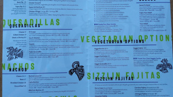 Fajita Grill menu