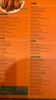 Bollywood Grill menu