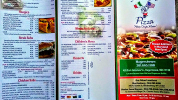 Anthony's Pizza menu