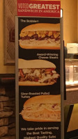 Capriotti's Sandwich Shop menu