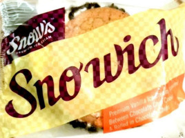 Snows Ice Cream inside